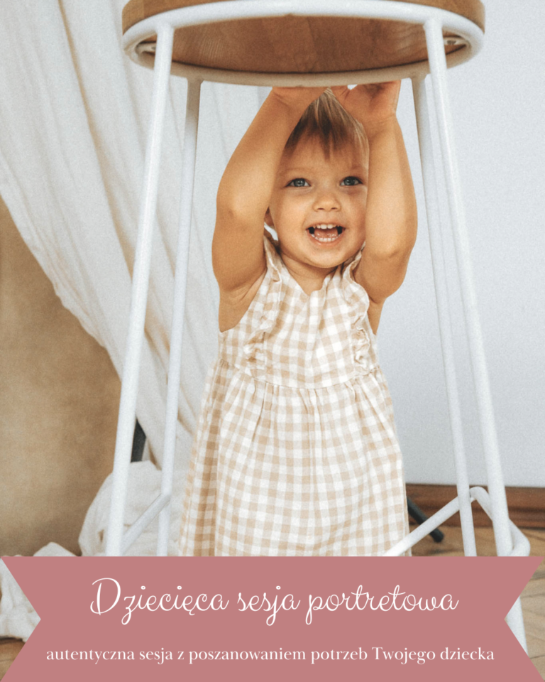 dziecięca sesja portretowa